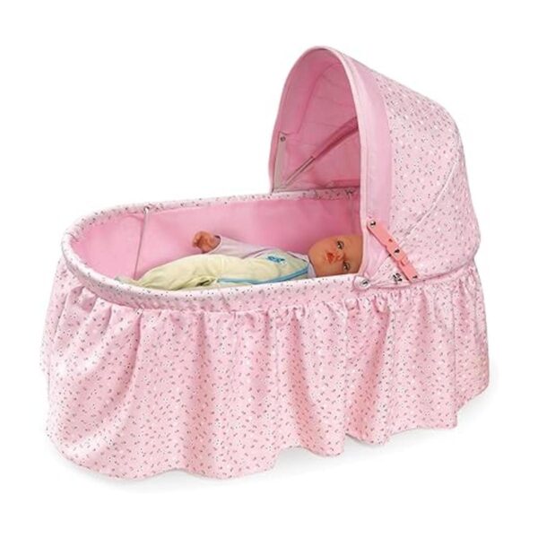 Badger Basket Cuna plegable para muñecas con tela capullo_2