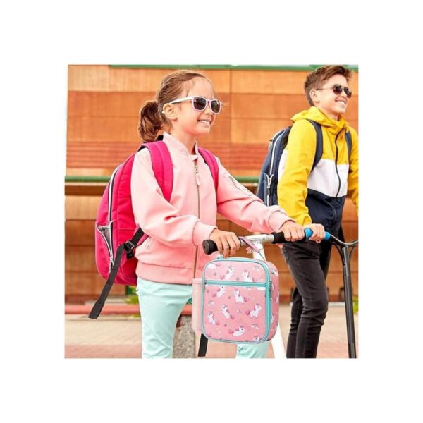 Bagseri Lonchera aislada para niños bolsa de almuerzo_6