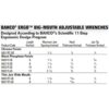 Bahco BAH9031RUS Ergo Llave ajustable de boca grande con