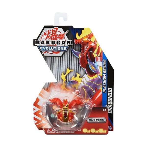 Bakugan Evolutions Dragonoid Red Platinum Series True_1