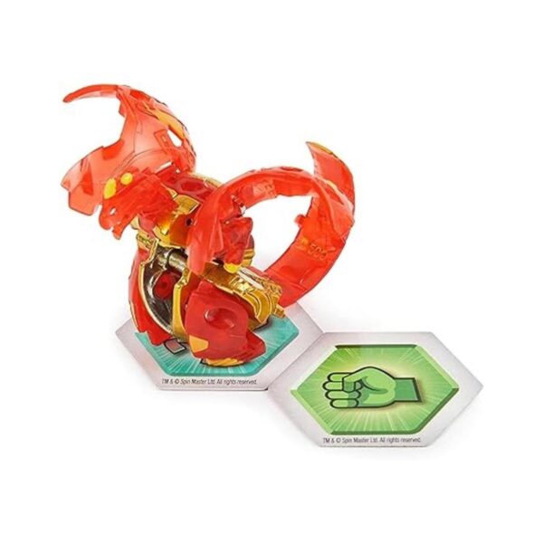 Bakugan Evolutions Dragonoid Red Platinum Series True_3