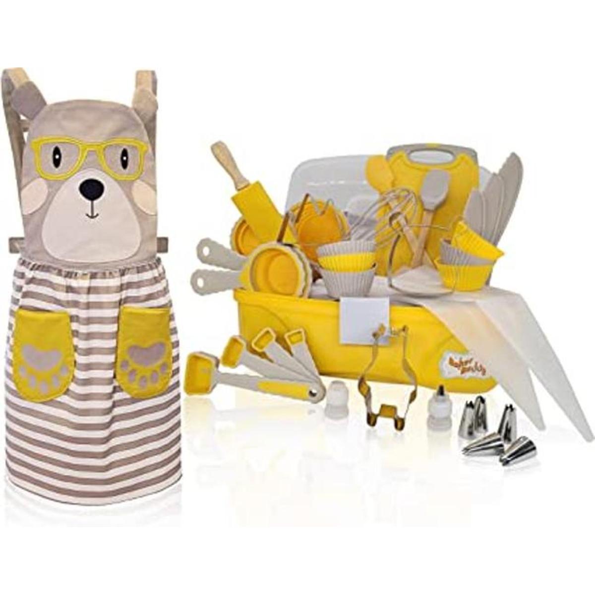 Baker Buddy Juego de 35 piezas para hornear con delantal