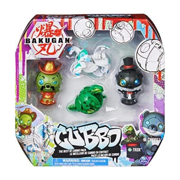 Bakugan The Best of Cubbo Pack incluye Magician and_1