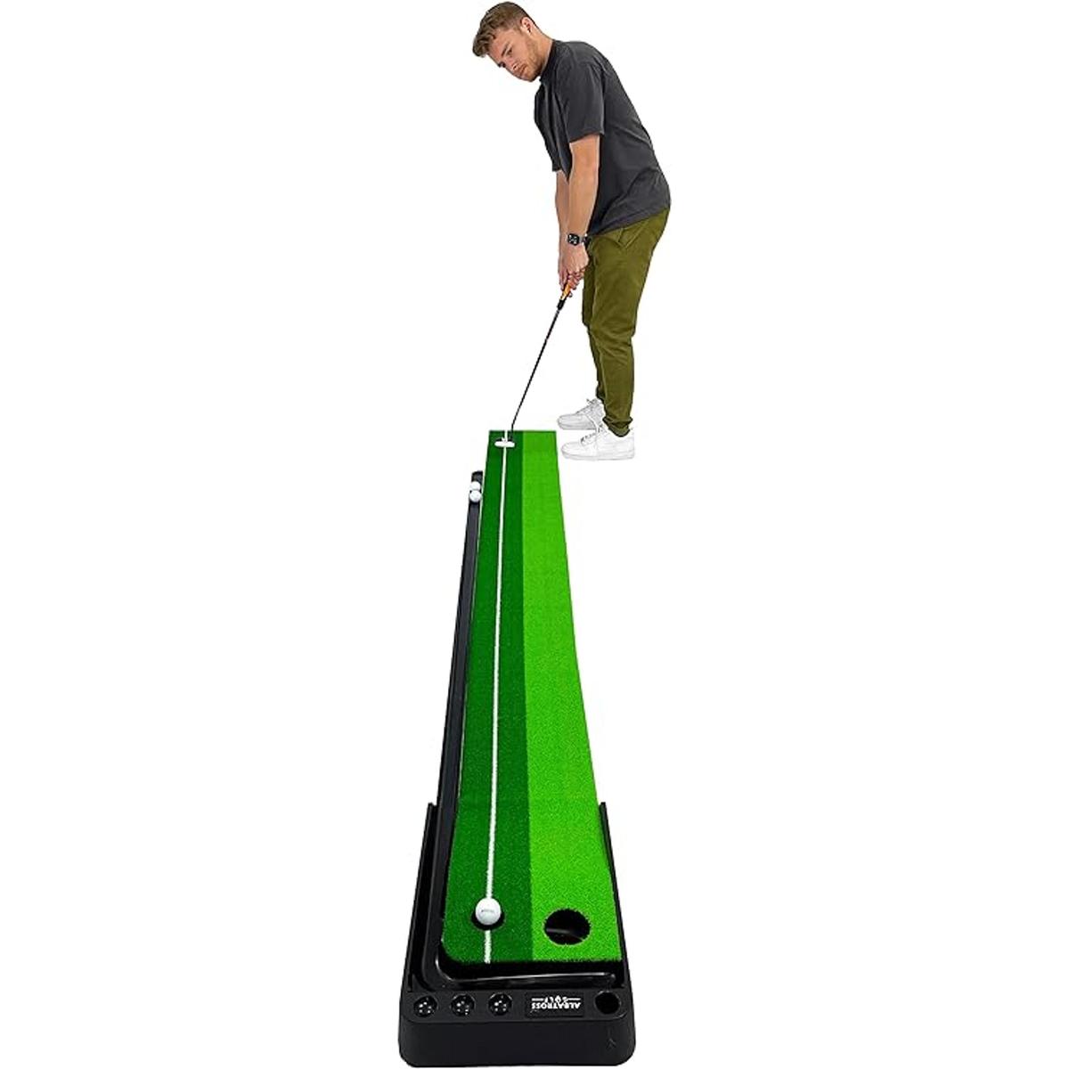 BalanceFrom Alfombra verde con retorno automático de bola