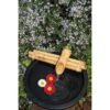 Bamboo Accents Fuente de agua con bomba fuente para_4
