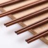 Bambú natural chino Hot Pot palillos 10 pares set de