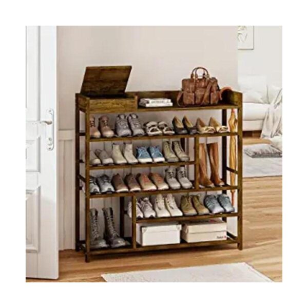 Bamworld Organizador de zapatos para armario estante de_1