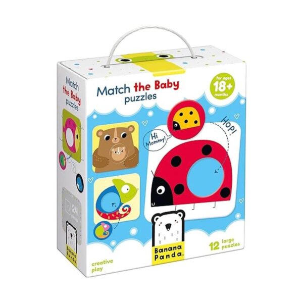 Banana Panda Match The Baby Juego de rompecabezas para_2