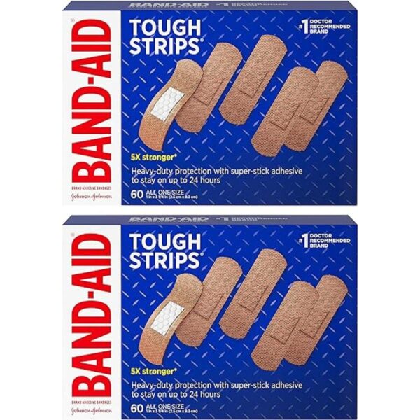 BandAid Vendaje adhesivo de tiras resistentes tamaño_1