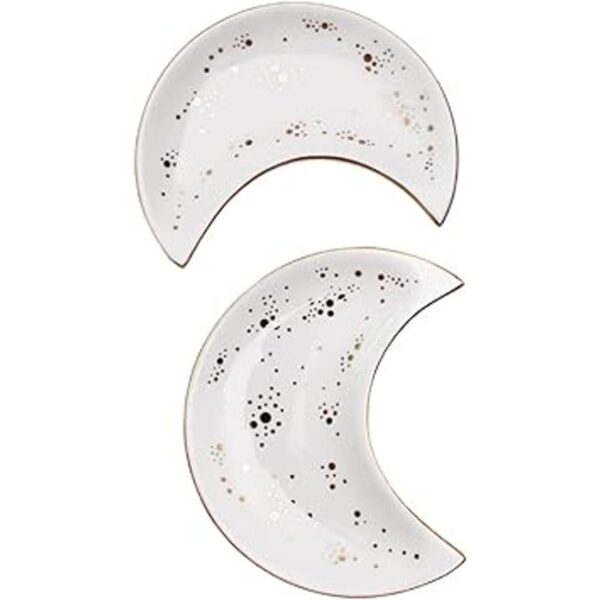 Bandeja de cerámica para joyas de luna pequeña plato_5