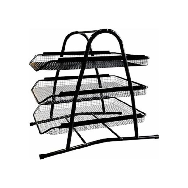 Bandeja organizadora de papel de 3 niveles para