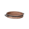 Bandeja redonda para mesa auxiliar bandeja de madera de_1