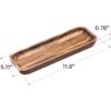 Bandejas para servir madera de acacia juego de 3 platos_2