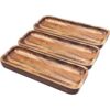 Bandejas para servir madera de acacia juego de 3 platos_1