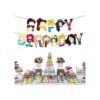 Bandera de fiesta de cumpleaños de Princesa de Disney_3