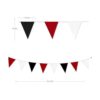 Bandera roja y blanca de 32.8 ft decoración de fiesta de
