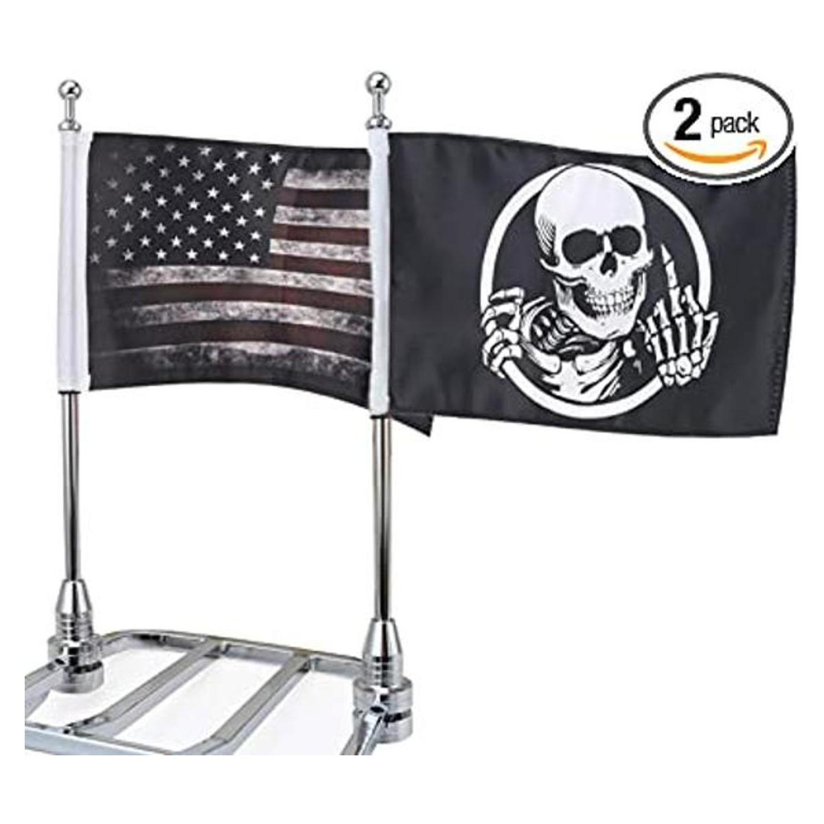 Banderas de motocicleta de 6 x 9 pulgadas bandera