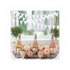 Banderines triangulares blancos de 40 pies banderines de_4