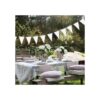 Banderines triangulares blancos de 40 pies banderines de_5