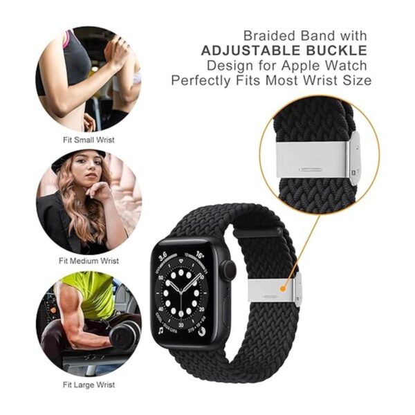 Bandiction Compatible con correas de reloj Apple de 38 mm_2