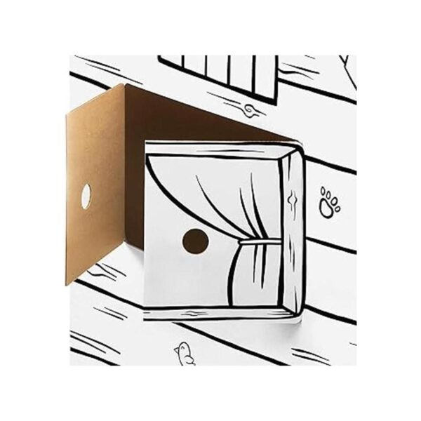 Bankers Box at Play Cat Playhouse Casa de juegos de