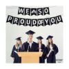 Banner de fieltro de 10 pies no DIY Decoraciones de_3