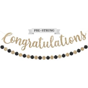 Banner de felicitaciones preencordado sin bricolaje