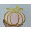 Banner de A Little Pumpkin is On Her Way con purpurina_5