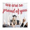 Banner de graduación con purpurina de We Are So Proud Of_5