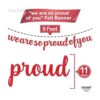 Banner de graduación con purpurina de We Are So Proud Of_4
