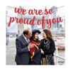 Banner de graduación con purpurina de We Are So Proud Of_6