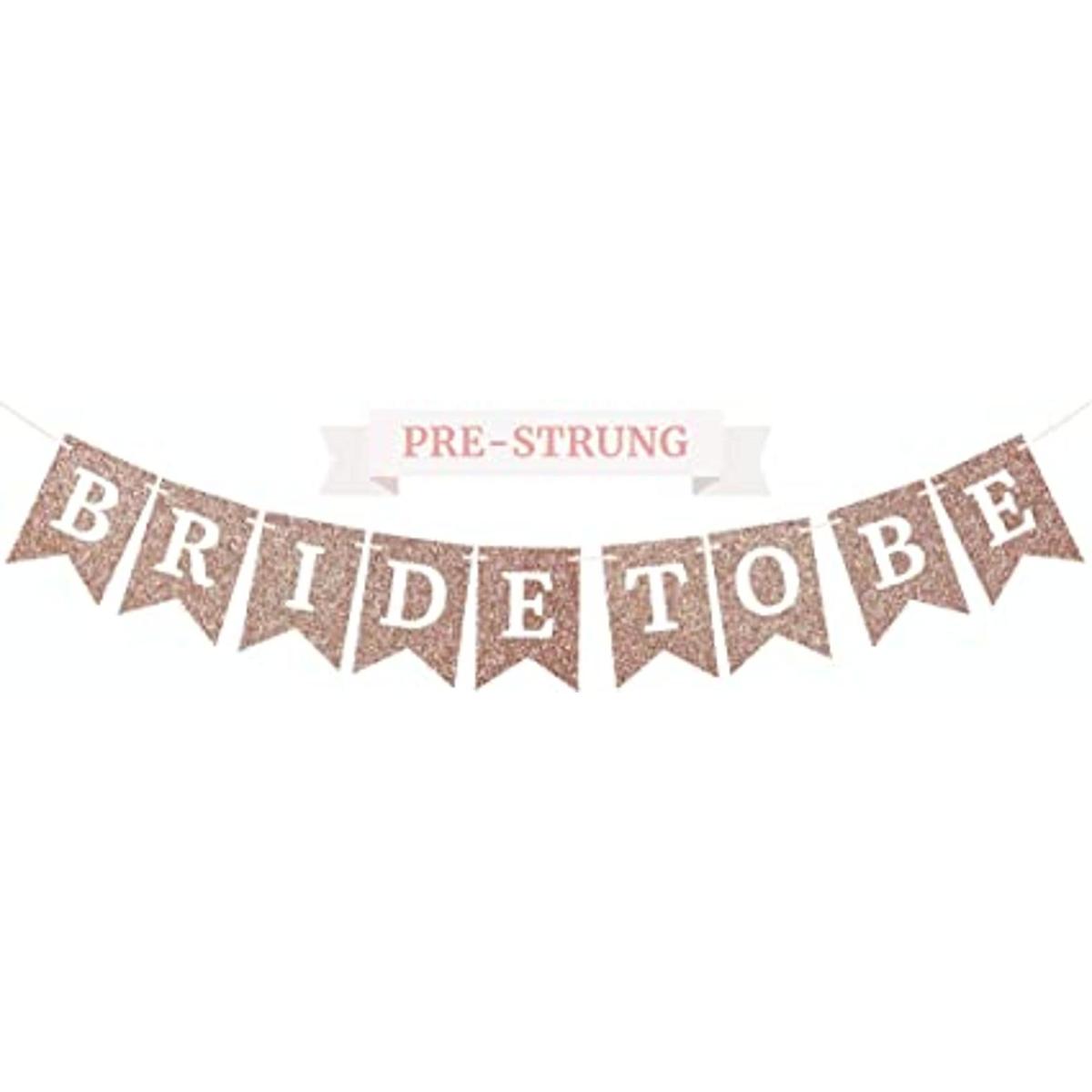 Banner preencordado para novia NO DIY Banner de