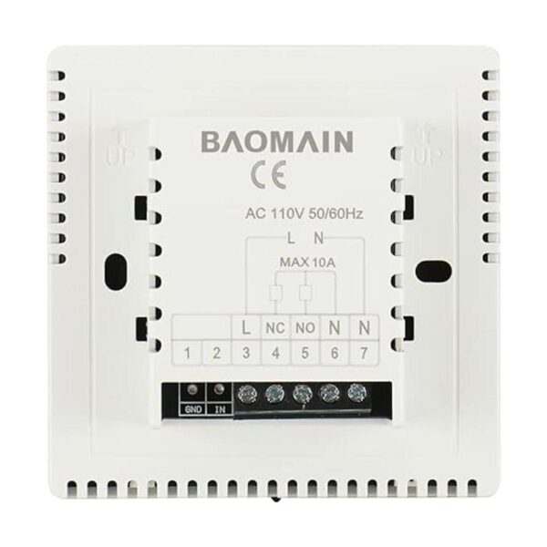 Baomain Termostato programable LCD Digital AC110120V D702_5