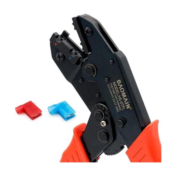 Baomain HS07FL Alicates de trinquete para crimpado