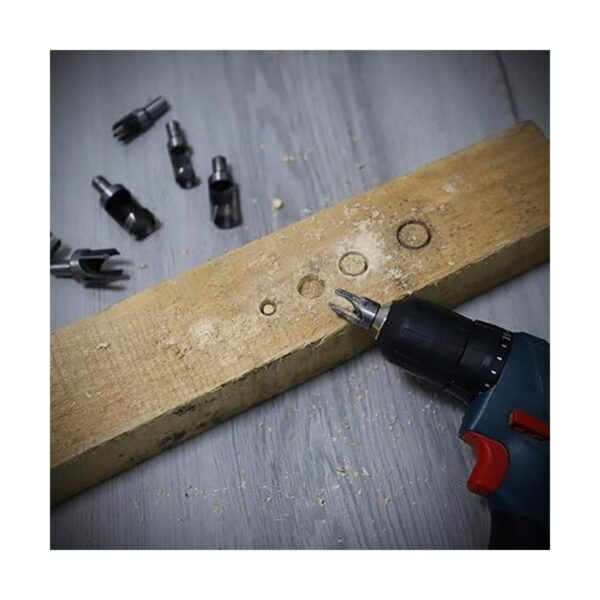 Baorder Juego de 8 brocas de madera con revestimiento de