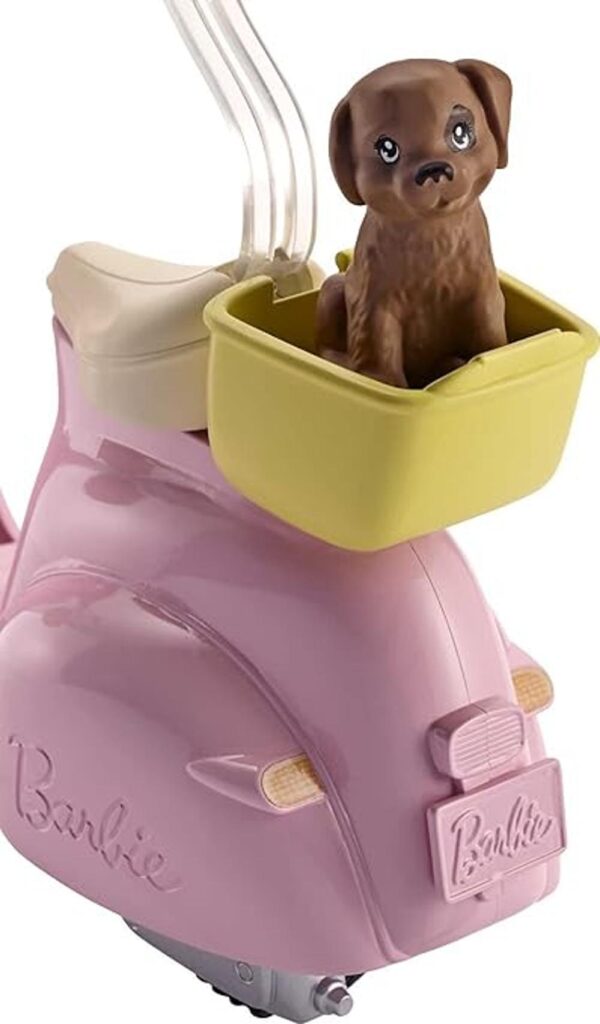 Barbie Ciclomotor con cachorro. Exclusivo de Amazon_4