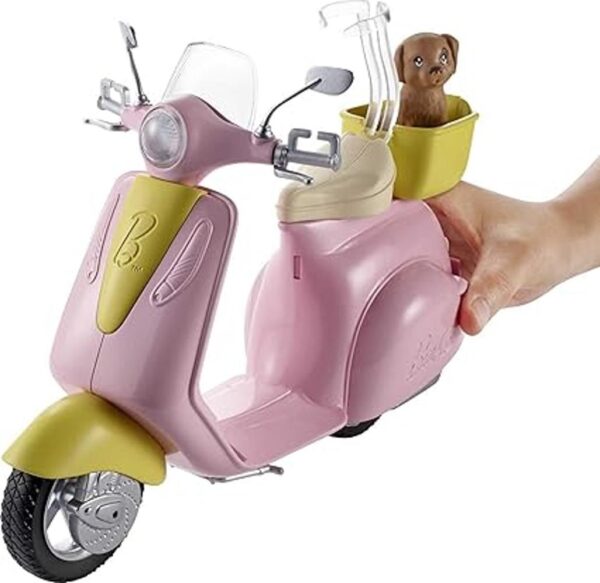 Barbie Ciclomotor con cachorro. Exclusivo de Amazon_2