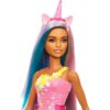 Barbie Dreamtopia Muñeca de unicornio cabello azul y_3