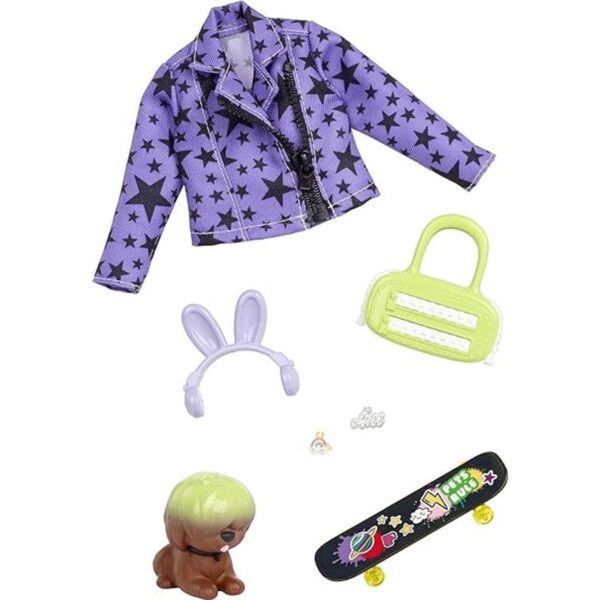 Barbie Extra Pet Fashion Pack con 7 piezas incluyendo_1