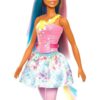 Barbie Dreamtopia Muñeca de unicornio cabello azul y_4
