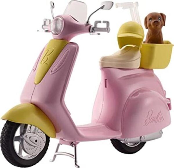 Barbie Ciclomotor con cachorro. Exclusivo de Amazon_1