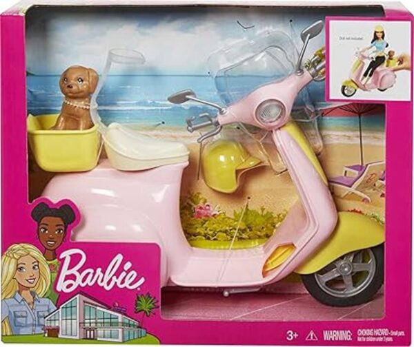 Barbie Ciclomotor con cachorro. Exclusivo de Amazon_6