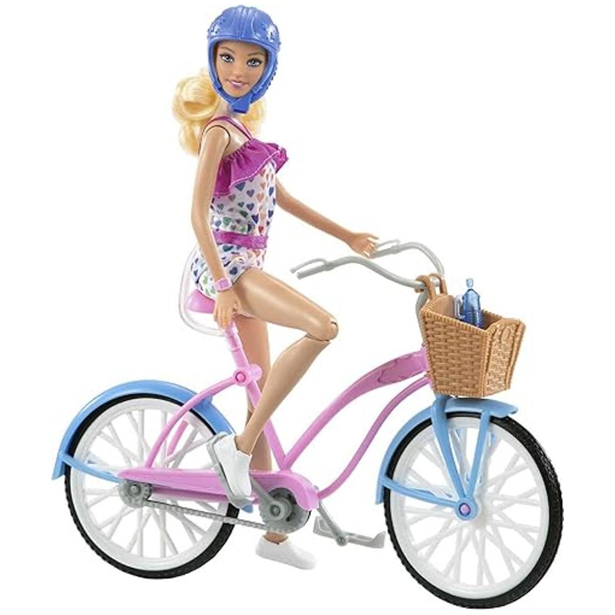 Barbie Juego de muñeca y bicicleta con muñeca 11.5