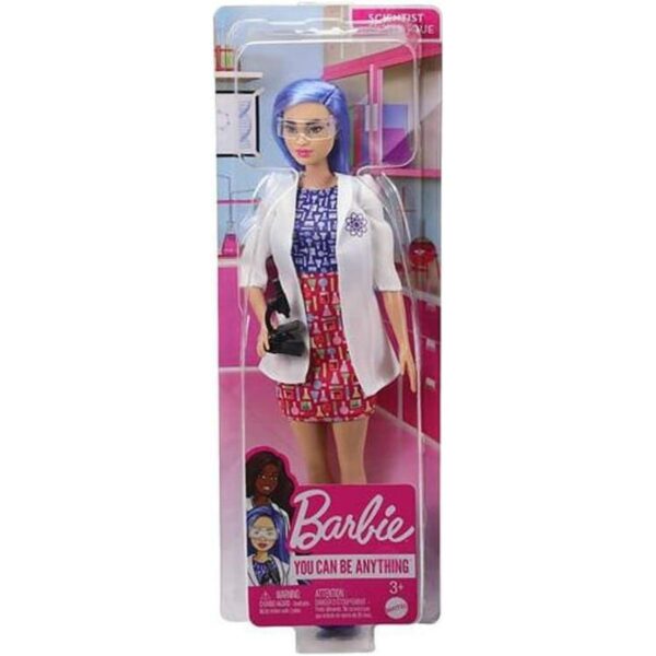 Barbie Muñeca científica 12 pulgadas cabello azul_6