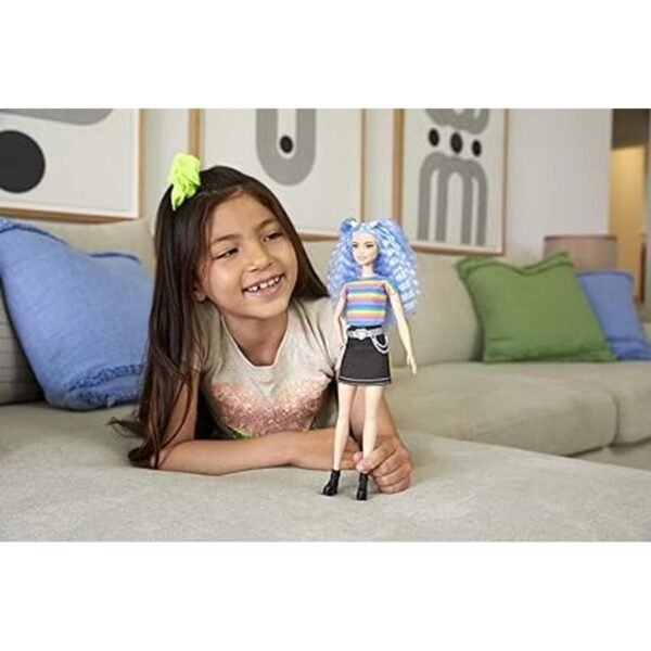 Barbie Fashionistas Doll 170 parte superior de rayas_2