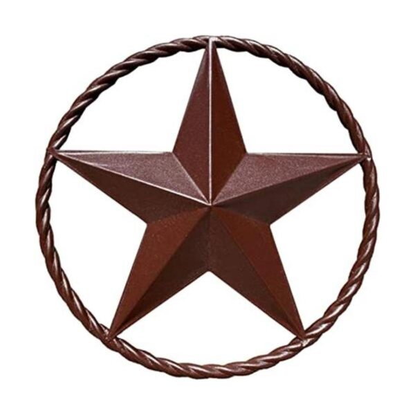 Barn Star Decoración rústica vintage de metal con