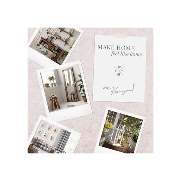 Barnyard Designs Cartel de madera One Small Positive
