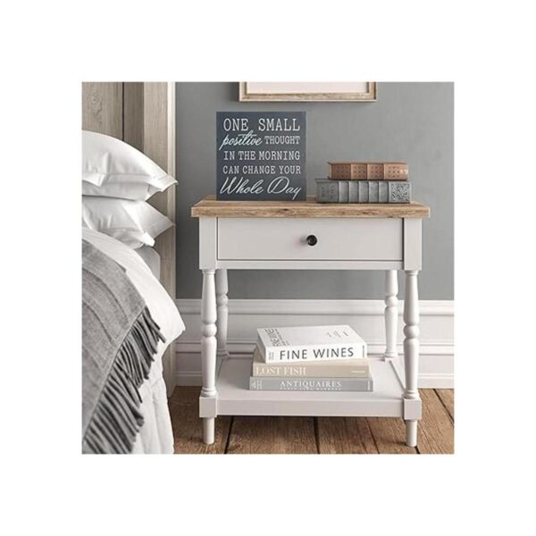 Barnyard Designs Cartel de madera One Small Positive