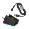 Base de carga con cable de carga USB de 4.9 pies para_1