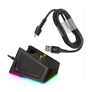 Base de carga con cable de carga USB de 4.9 pies para_1